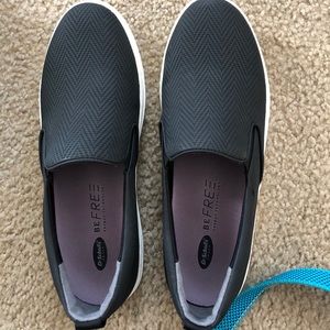 Dr Scholls black slip on shoes. Brand new